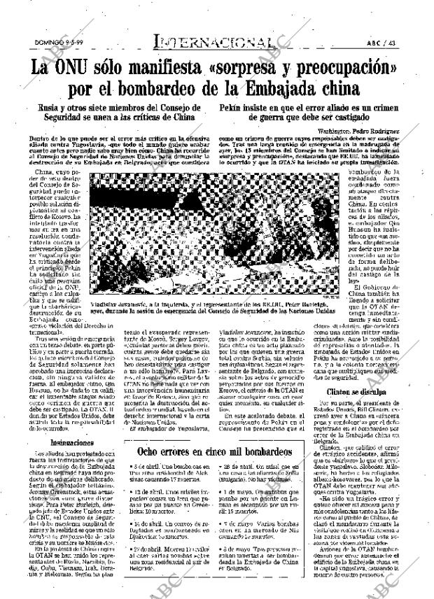 ABC MADRID 09-05-1999 página 43