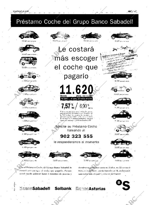 ABC MADRID 09-05-1999 página 47