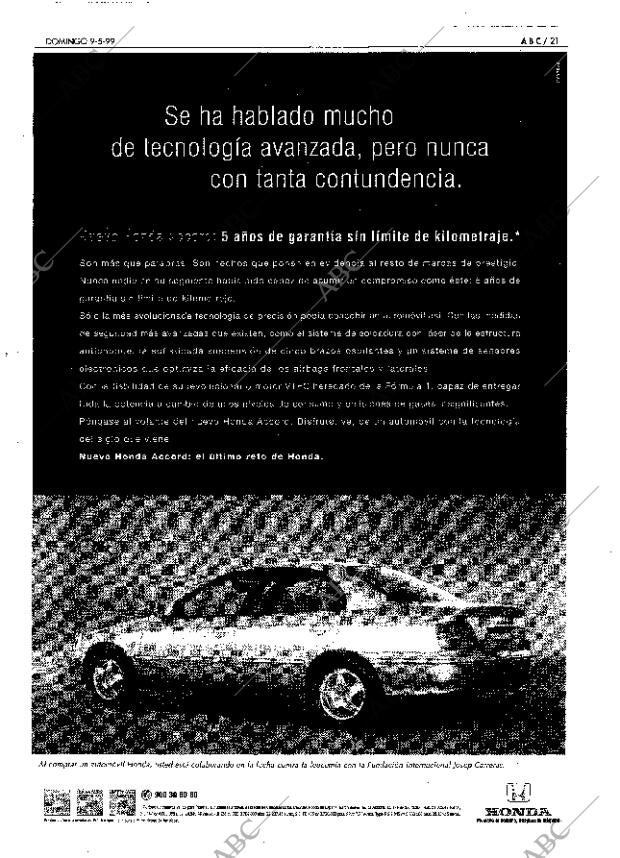 ABC SEVILLA 09-05-1999 página 21