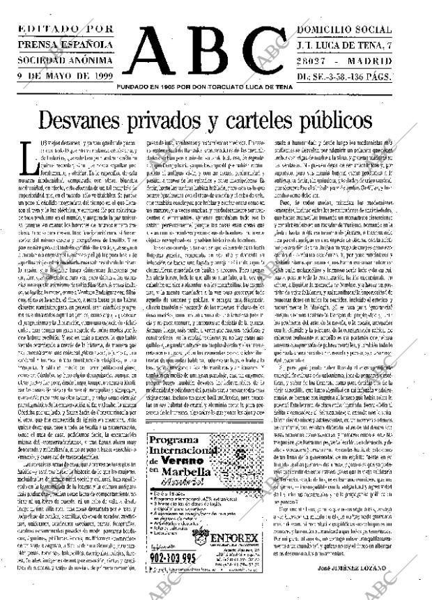 ABC SEVILLA 09-05-1999 página 3