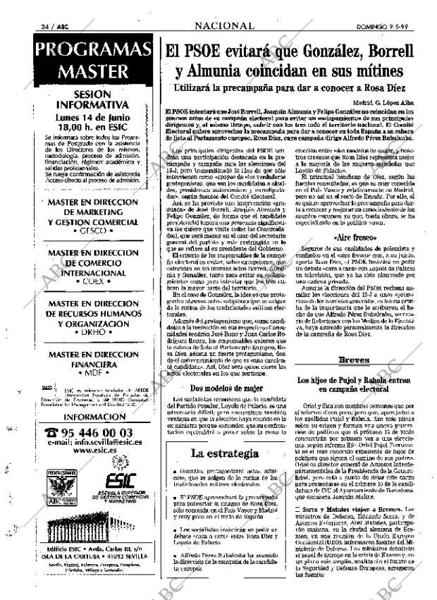 ABC SEVILLA 09-05-1999 página 34