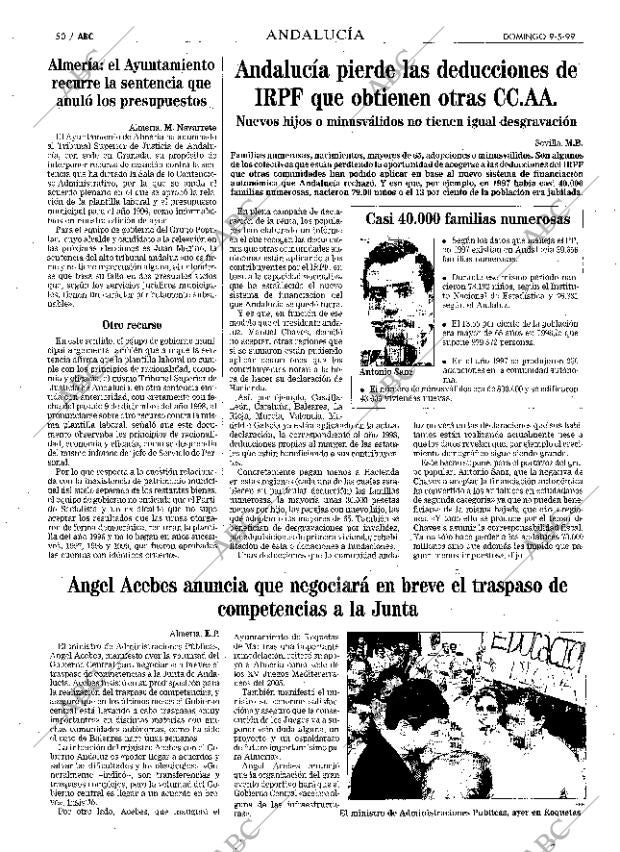 ABC SEVILLA 09-05-1999 página 50