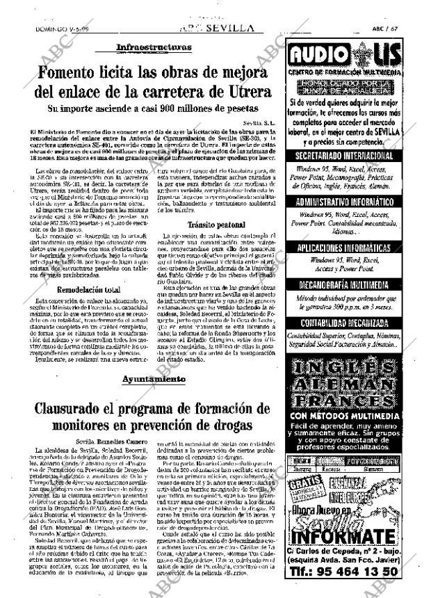 ABC SEVILLA 09-05-1999 página 67