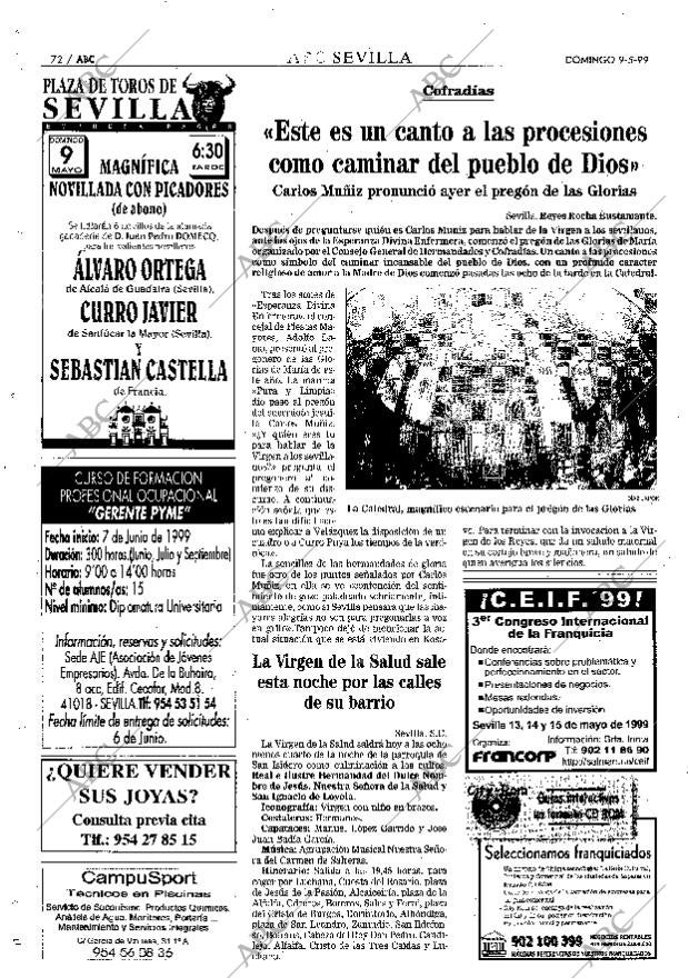 ABC SEVILLA 09-05-1999 página 72