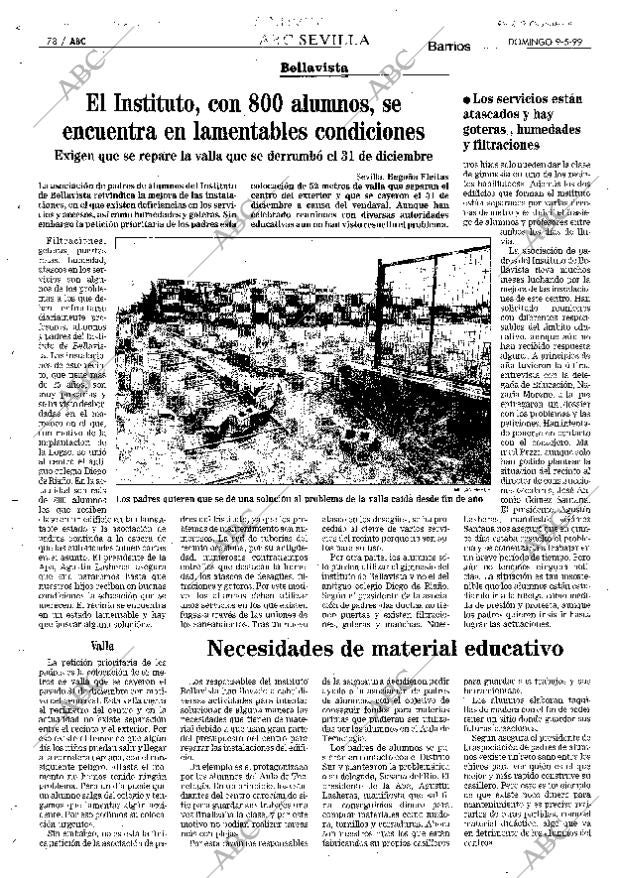 ABC SEVILLA 09-05-1999 página 78