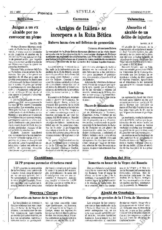 ABC SEVILLA 09-05-1999 página 80