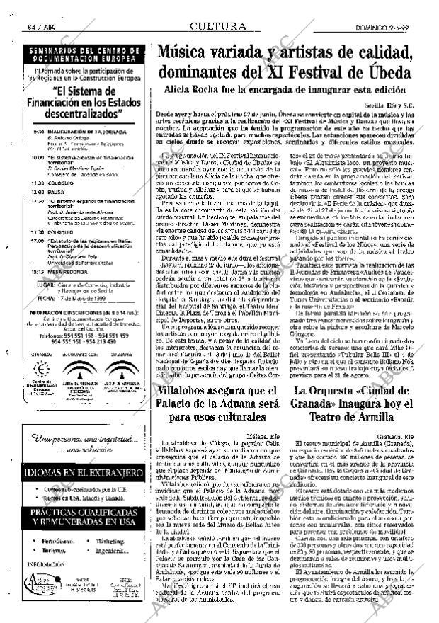 ABC SEVILLA 09-05-1999 página 84