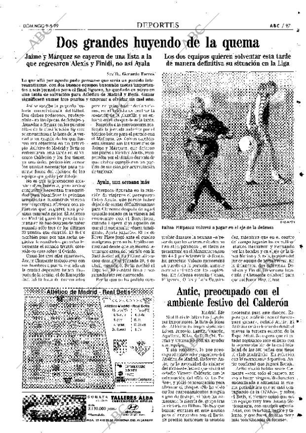 ABC SEVILLA 09-05-1999 página 97