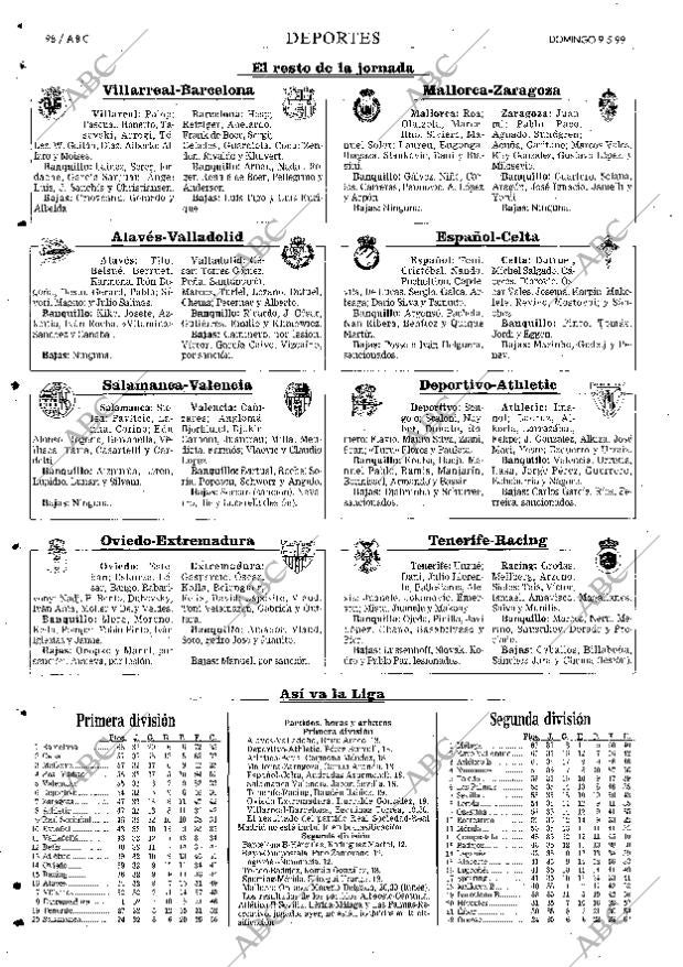 ABC SEVILLA 09-05-1999 página 98