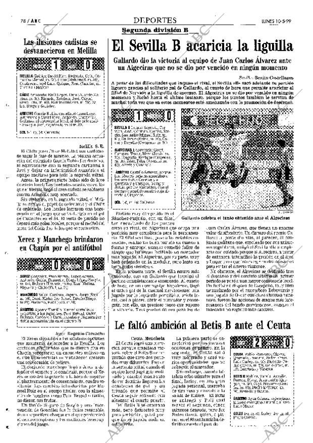 ABC SEVILLA 10-05-1999 página 78