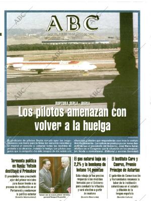 ABC MADRID 13-05-1999 página 1