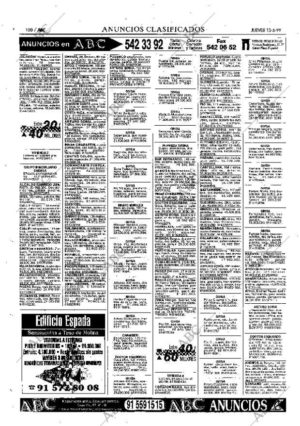 ABC MADRID 13-05-1999 página 100