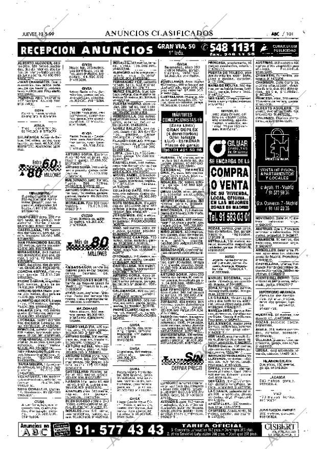ABC MADRID 13-05-1999 página 101