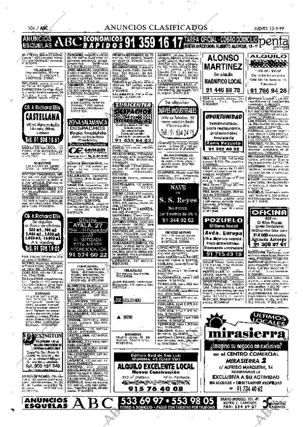 ABC MADRID 13-05-1999 página 106