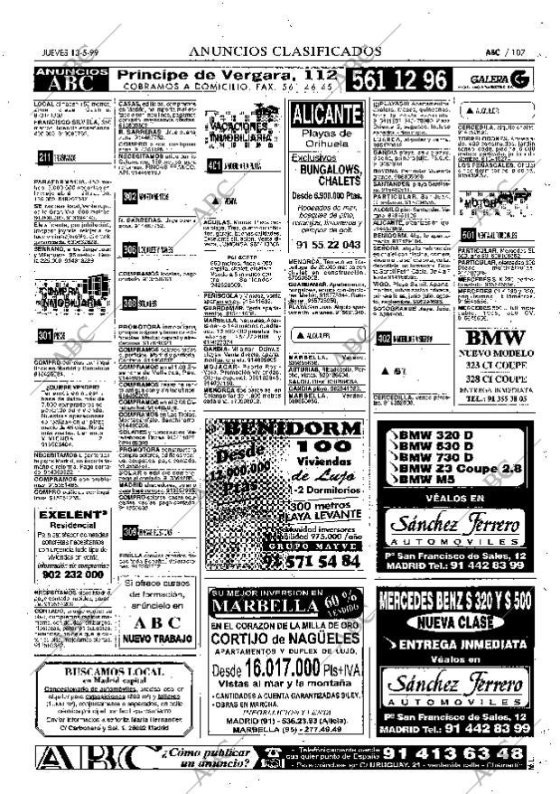 ABC MADRID 13-05-1999 página 107