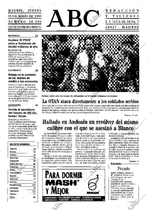 ABC MADRID 13-05-1999 página 11