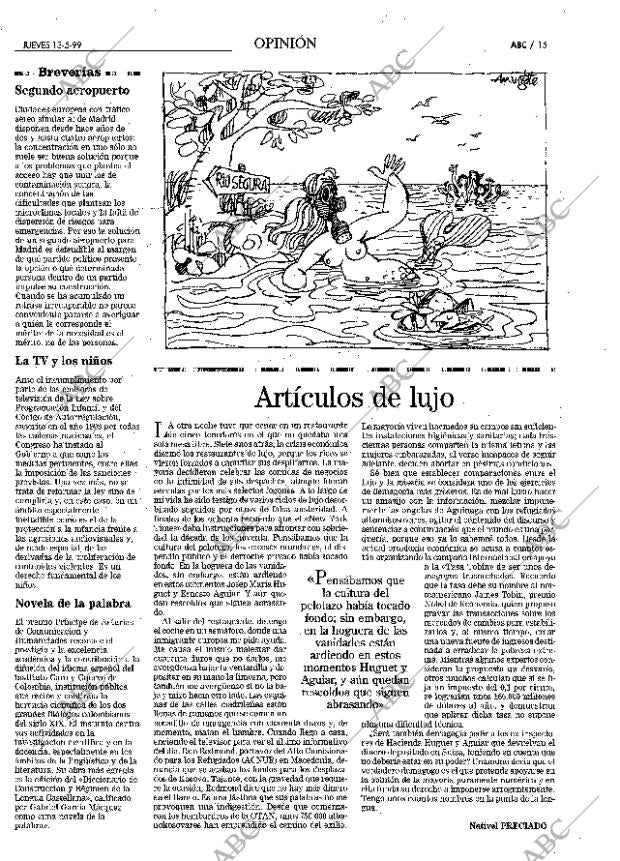 ABC MADRID 13-05-1999 página 15