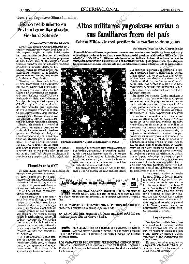 ABC MADRID 13-05-1999 página 34