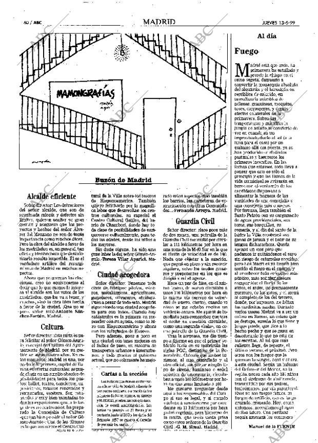 ABC MADRID 13-05-1999 página 60