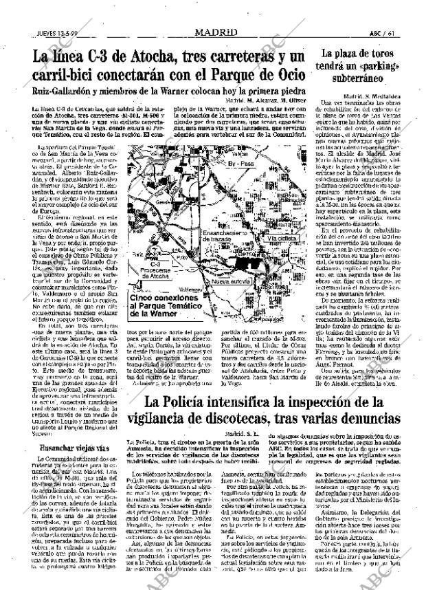 ABC MADRID 13-05-1999 página 61