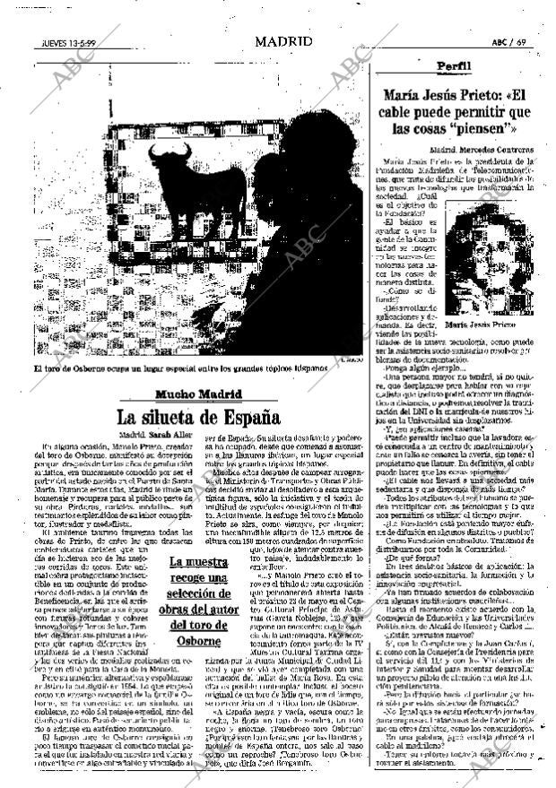 ABC MADRID 13-05-1999 página 69