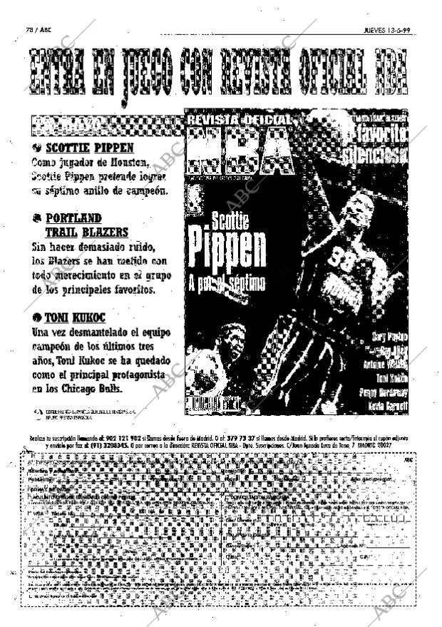 ABC MADRID 13-05-1999 página 78