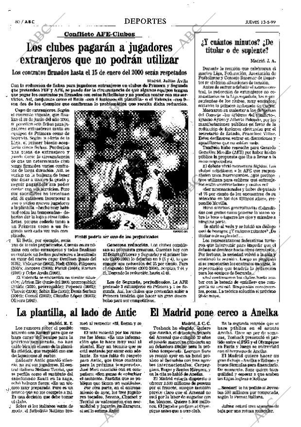 ABC MADRID 13-05-1999 página 80