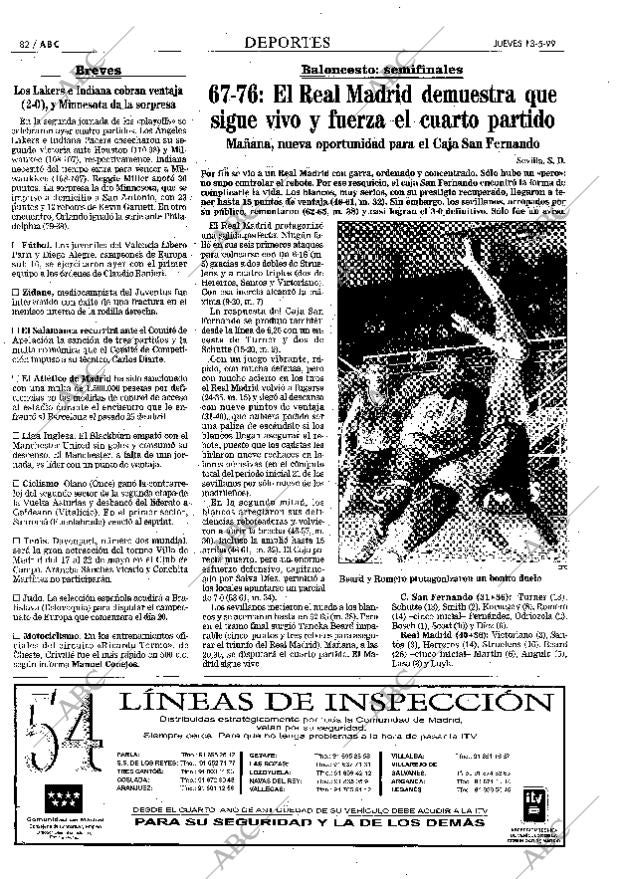 ABC MADRID 13-05-1999 página 82