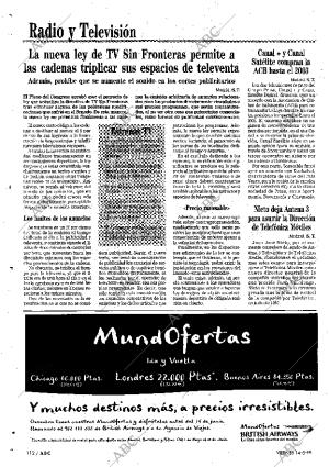 ABC MADRID 14-05-1999 página 112