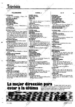 ABC MADRID 14-05-1999 página 118