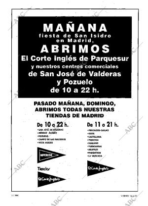 ABC MADRID 14-05-1999 página 2