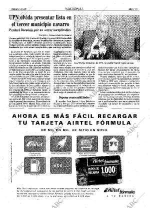 ABC MADRID 14-05-1999 página 25