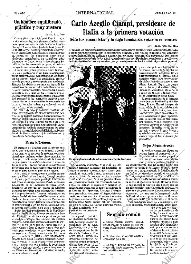 ABC MADRID 14-05-1999 página 36