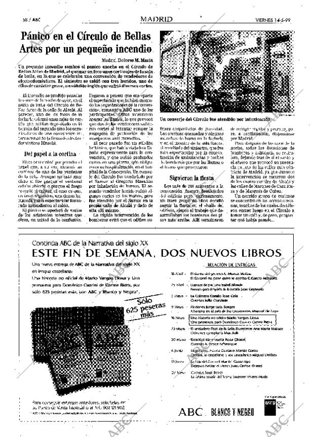 ABC MADRID 14-05-1999 página 58