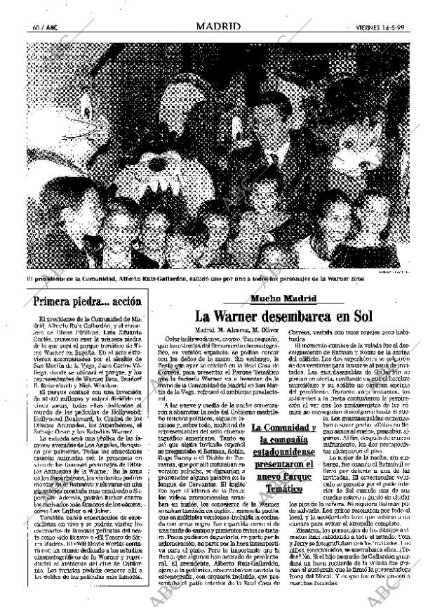 ABC MADRID 14-05-1999 página 60