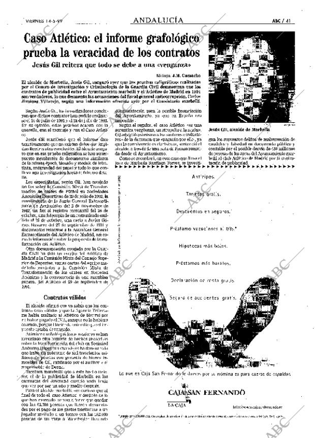 ABC SEVILLA 14-05-1999 página 41