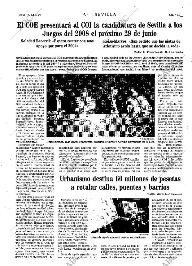 ABC SEVILLA 14-05-1999 página 55