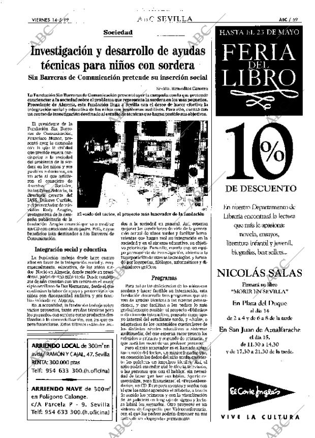 ABC SEVILLA 14-05-1999 página 59