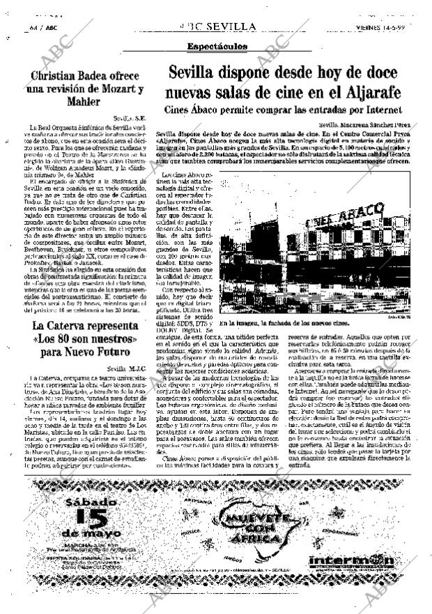 ABC SEVILLA 14-05-1999 página 64