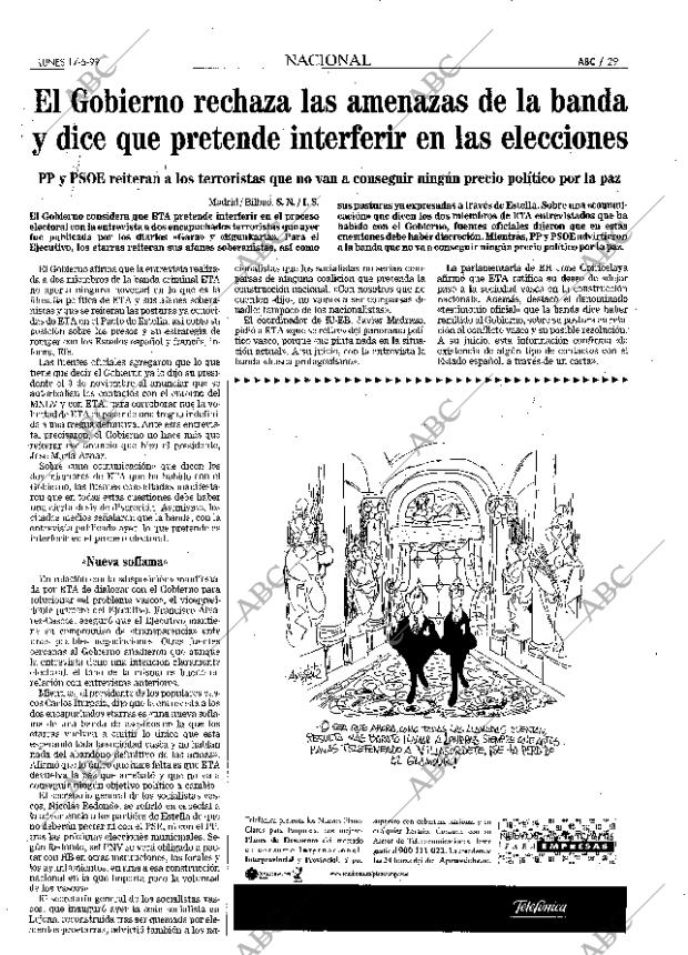 ABC MADRID 17-05-1999 página 29