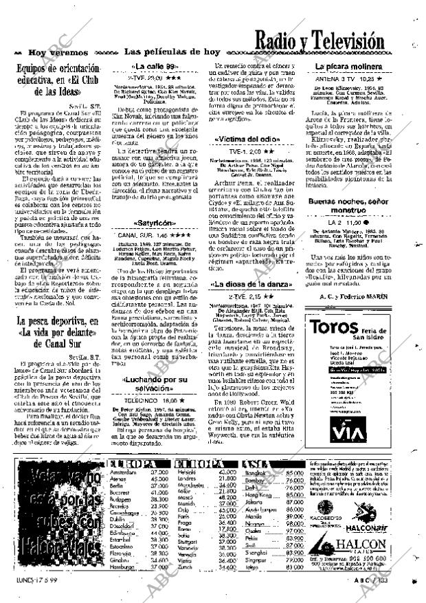 ABC SEVILLA 17-05-1999 página 133