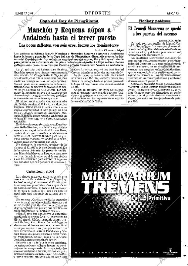 ABC SEVILLA 17-05-1999 página 93