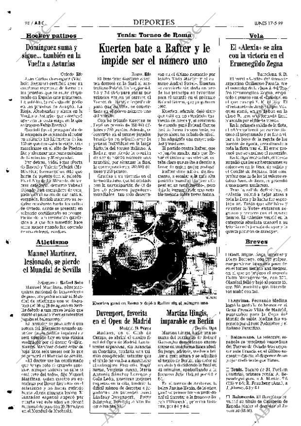 ABC SEVILLA 17-05-1999 página 98