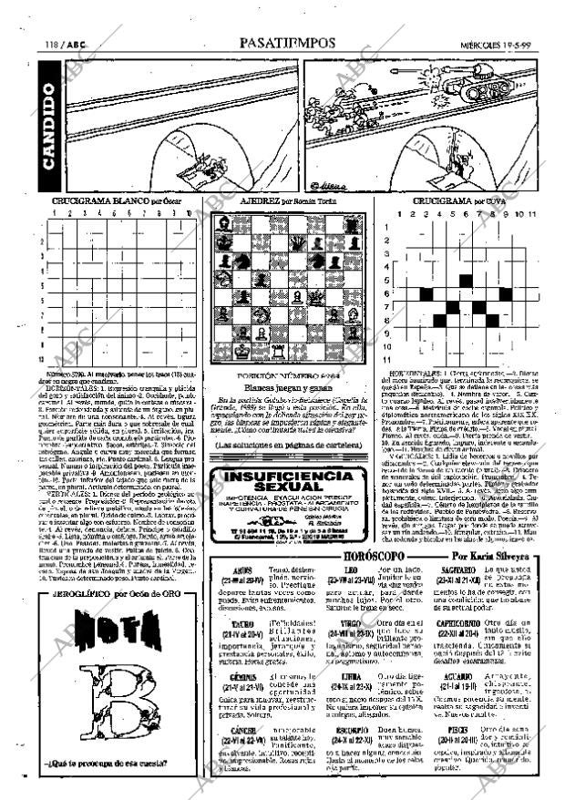 ABC MADRID 19-05-1999 página 118