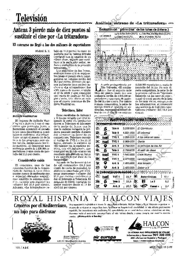 ABC MADRID 19-05-1999 página 122