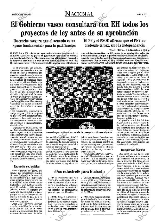 ABC MADRID 19-05-1999 página 17