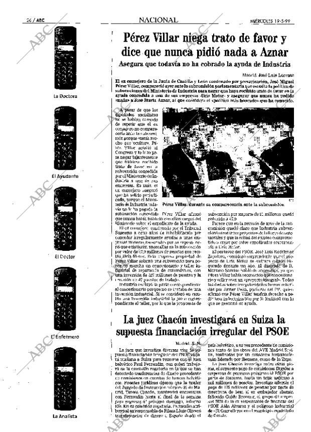 ABC MADRID 19-05-1999 página 26