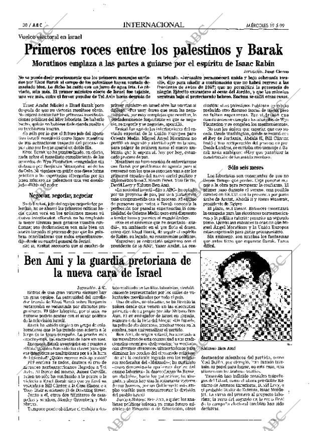ABC MADRID 19-05-1999 página 30