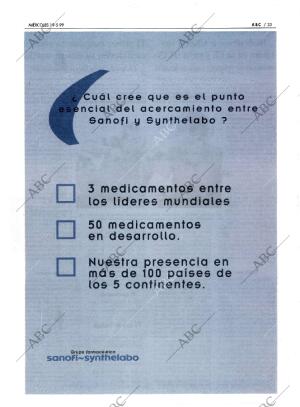 ABC MADRID 19-05-1999 página 33