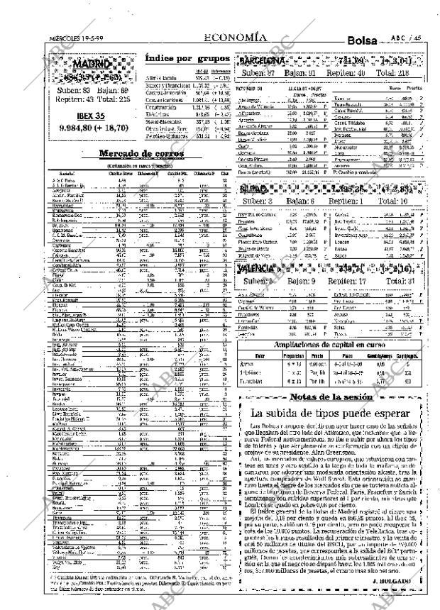 ABC MADRID 19-05-1999 página 45